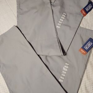 Cherokee Men's 2pc Light Gray Scrub Set